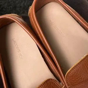 LACOSTE Men\'s Ansted Craft Tan Leather Loafer Driving Shoes Size 11.5 Lacoste | Shoes | Lacoste Mens Ansted Craft Tan Leather  main image 2